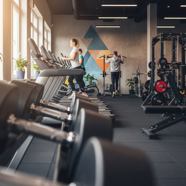 Kort tenisowy z graczami w trakcie meczu - kontakty do polskich klubów fitness i obiektów sportowych PKD 9313Z