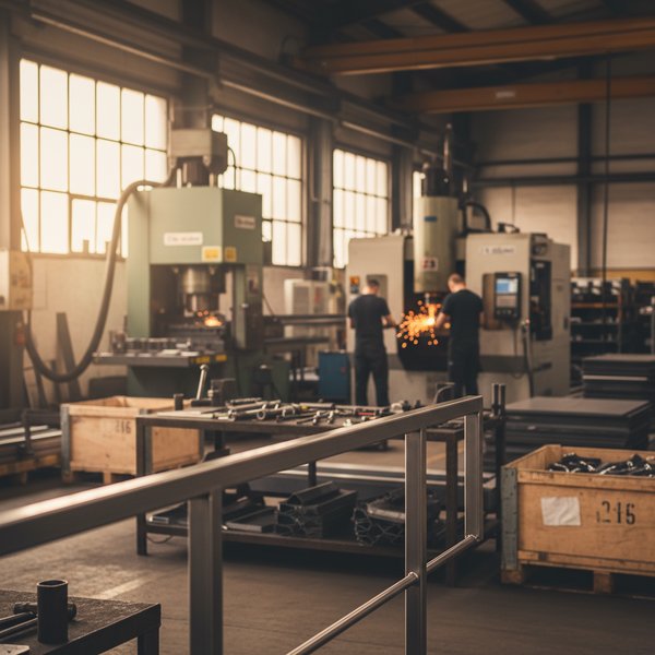 Wizualizacja branży producentów metalowych wyrobów gotowych - baza B2B