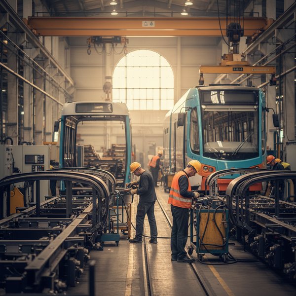 Wizualizacja branży producentów pozostałego sprzętu transportowego - baza B2B