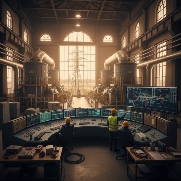 Wizualizacja branży firm zaopatrujących w energię elektryczną - baza B2B