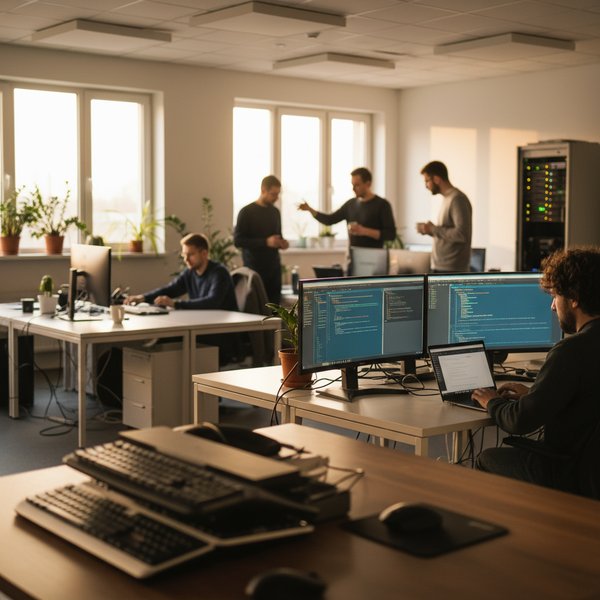 Wizualizacja branży firm zajmujących się programowaniem - kontakty B2B w bazie Baza firm zajmujących się programowaniem