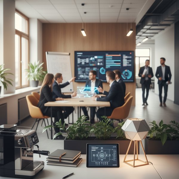 Wizualizacja branży firm prowadzących pozostałą działalność profesjonalną - baza B2B