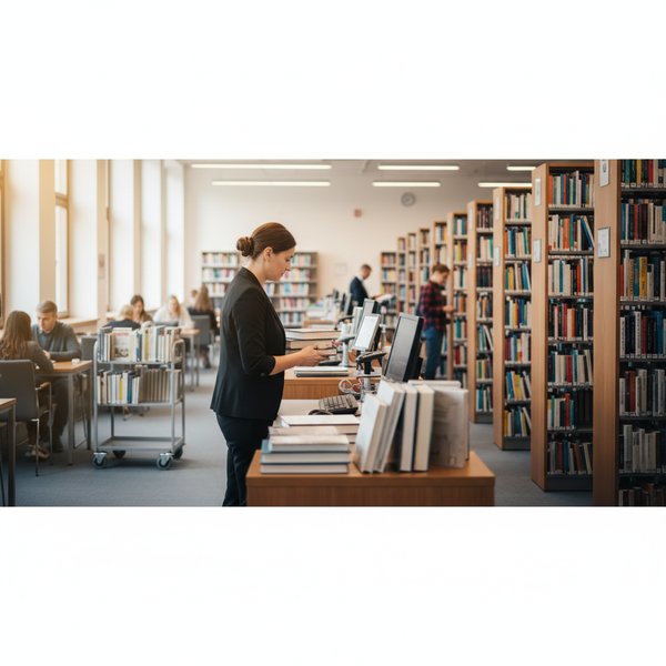Wizualizacja branży firm prowadzących działalność bibliotek - baza B2B