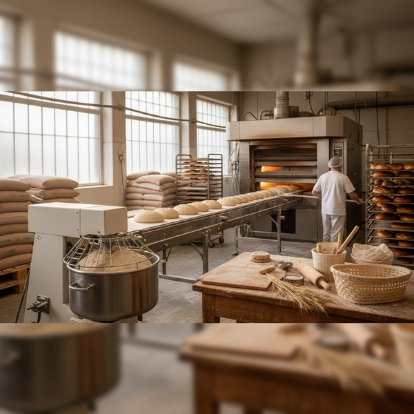 Wizualizacja branży producentów wyrobów piekarniczych i mącznych - baza B2B