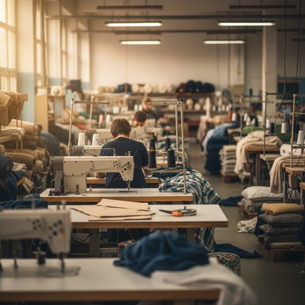 Wizualizacja branży producentów pozostałych wyrobów tekstylnych - baza B2B