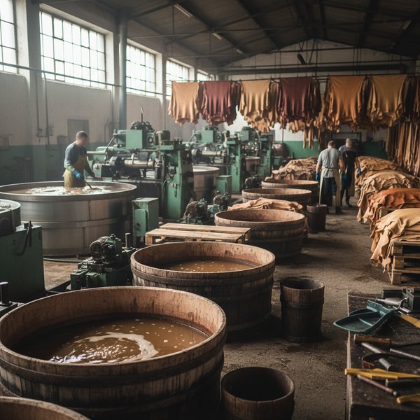 Wizualizacja branży firm z branży garbowanie - kontakty B2B w bazie Baza firm z branży garbowanie