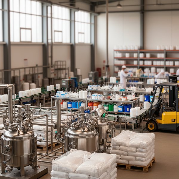 Wizualizacja branży producentów pozostałych wyrobów chemicznych - baza B2B