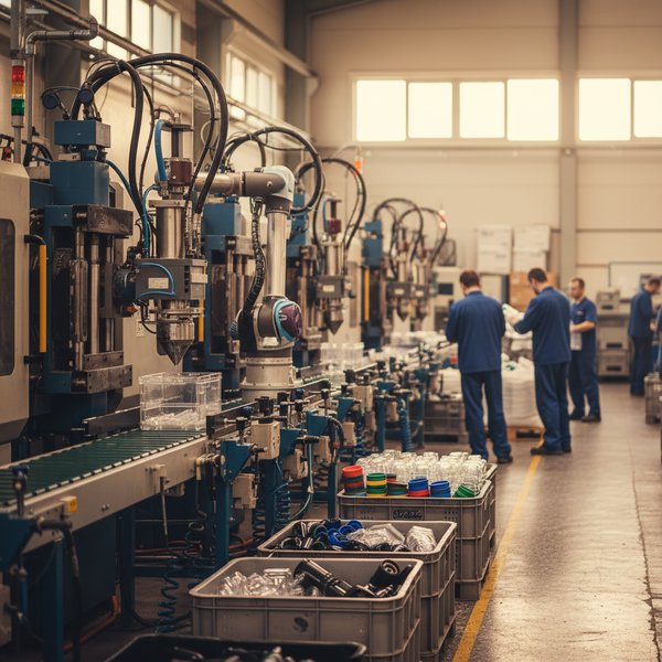 Wizualizacja branży producentów wyrobów z tworzyw sztucznych - baza B2B