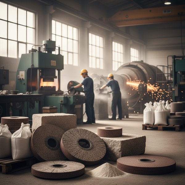 Wizualizacja branży producentów wyrobów ściernych i wyrobów z mineralnych surowców niemetalicznych - baza B2B