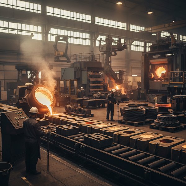 Wizualizacja branży firm z branży odlewnictwo metali - kontakty B2B w bazie Baza firm z branży odlewnictwo metali