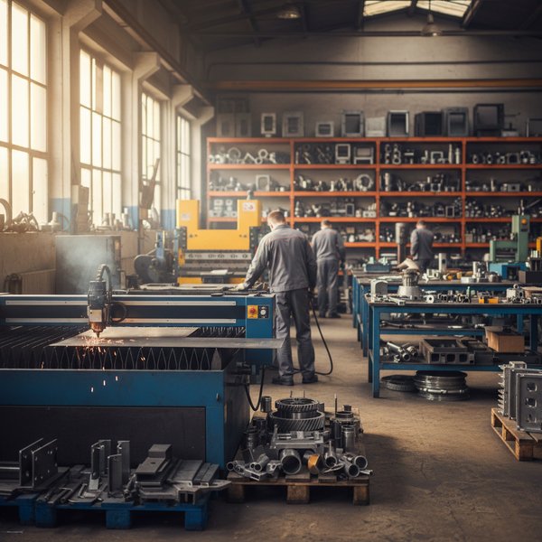 Wizualizacja branży producentów pozostałych gotowych wyrobów metalowych - baza B2B