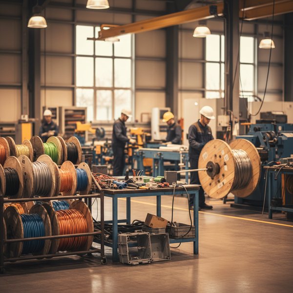 Wizualizacja branży producentów izolowanych przewodów i kabli oraz sprzętu instalacyjnego - baza B2B