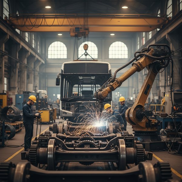 Wizualizacja branży producentów sprzętu transportowego - kontakty B2B w bazie Baza producentów sprzętu transportowego