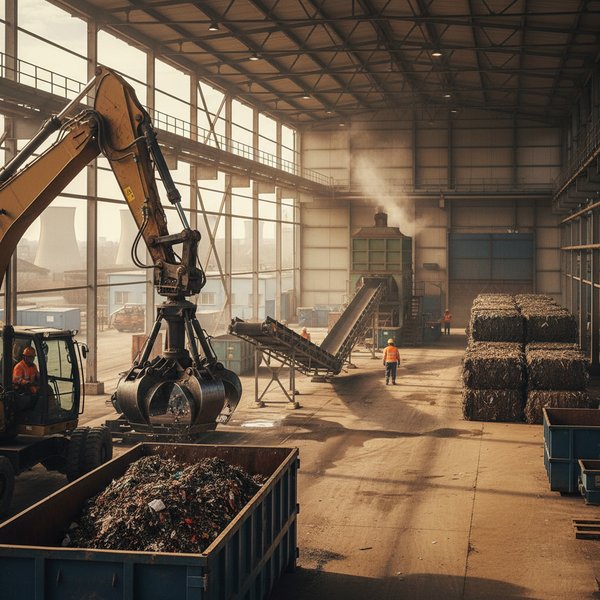 Wizualizacja branży firm zajmujących się unieszkodliwianiem odpadów bez odzysku - baza B2B