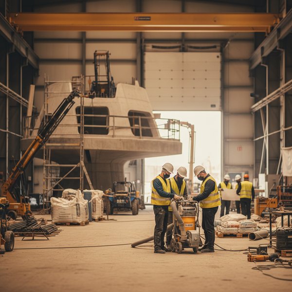 Wizualizacja branży firm prowadzących pozostałe specjalistyczne roboty budowlane - baza B2B
