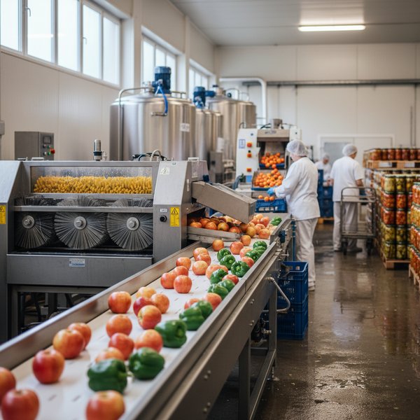 Linia przetwórstwa owoców i warzyw - kontakty do polskich przetwórni i producentów soków PKD 1039Z
