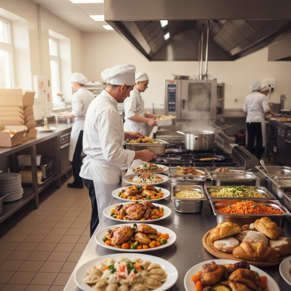 Baza firm z branży okazjonalne i regularne przygotowywanie żywności dla odbiorców zewnętrznych i pozostała gastronomiczn