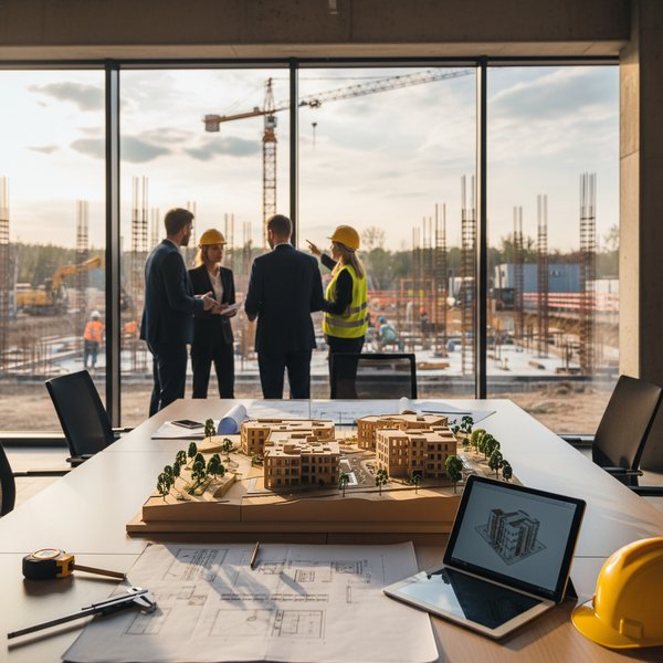 Baza firm zajmujących się obsługą rynku nieruchomości na własny rachunek oraz realizacja projektów budowlanych