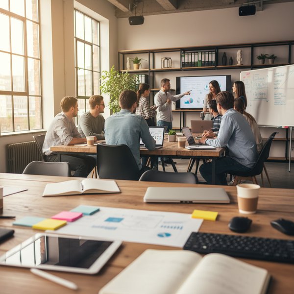 Wizualizacja branży firm prowadzących pozostałą działalność profesjonalną - baza B2B