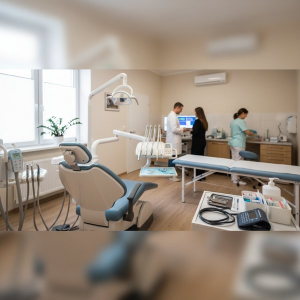 Wizualizacja branży praktyk lekarska i dentystyczna - kontakty B2B w bazie Baza praktyk lekarska i dentystyczna