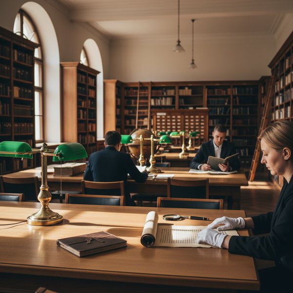 Wizualizacja branży firm prowadzących działalność bibliotek i archiwów - baza B2B