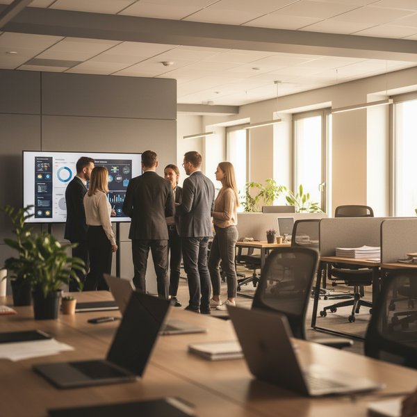Wizualizacja branży organizacji komercyjnych - kontakty B2B w bazie Baza organizacji komercyjnych