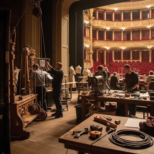 Teatr z widownią i sceną - kontakty do polskich instytucji kultury PKD 9001Z