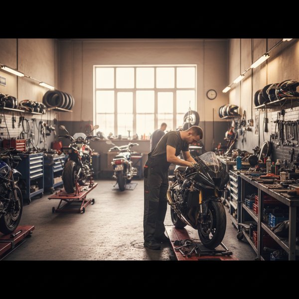 Salon motocykli premium z wystawą maszyn - kontakty do polskich salonów motocyklowych PKD 4540Z
