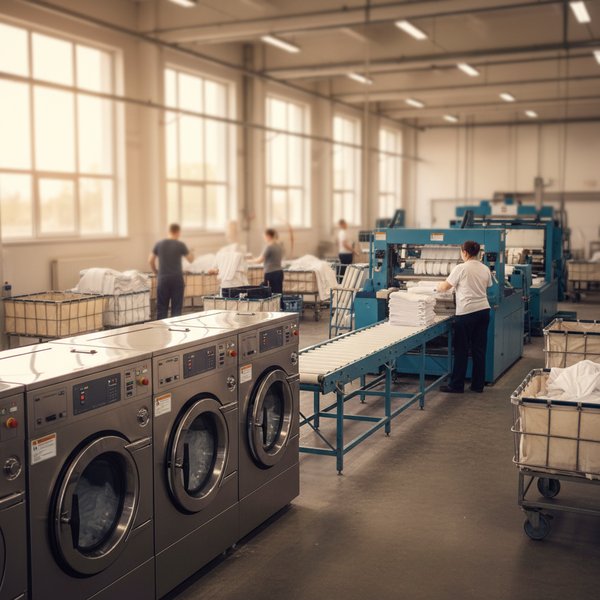 Pralnia samoobsługowa z bębnami i koszami - kontakty do polskich pralni i pralni chemicznych PKD 9601Z