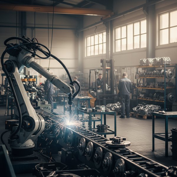 Linia produkcyjna części samochodowych - kontakty do polskich producentów części motoryzacyjnych PKD 2932Z