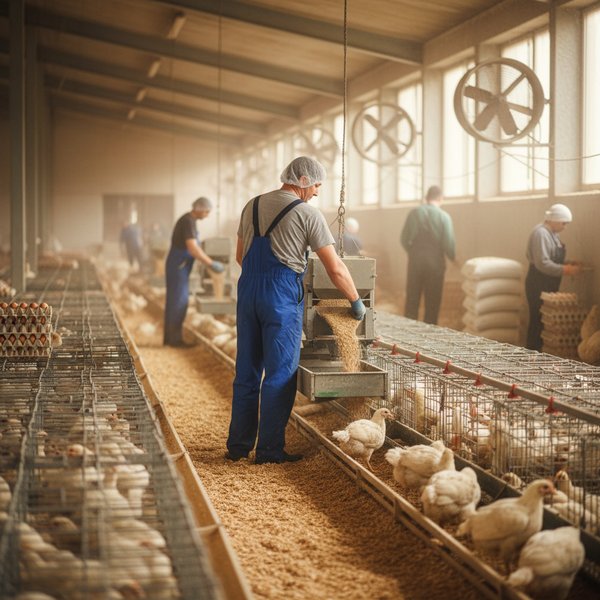 Polska premium ferma brojlerów z polskimi premium drobnymi kurczętami - kontakty do polskich hodowców drobiu PKD 0147Z