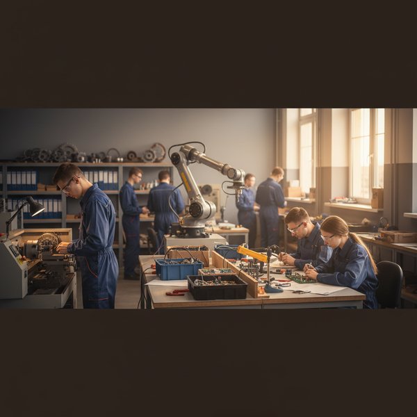 Wizualizacja branży firm z branży szkoły prowadzące kształcenie zawodowe - baza B2B