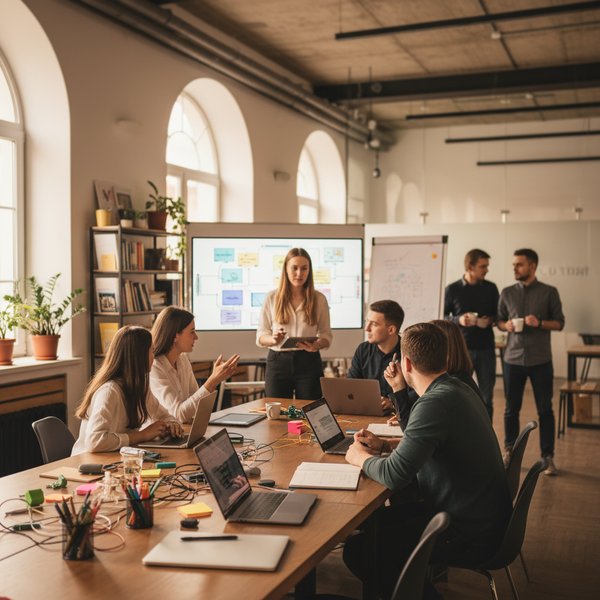 Wizualizacja branży firm prowadzących pozostałe formy edukacji - baza B2B