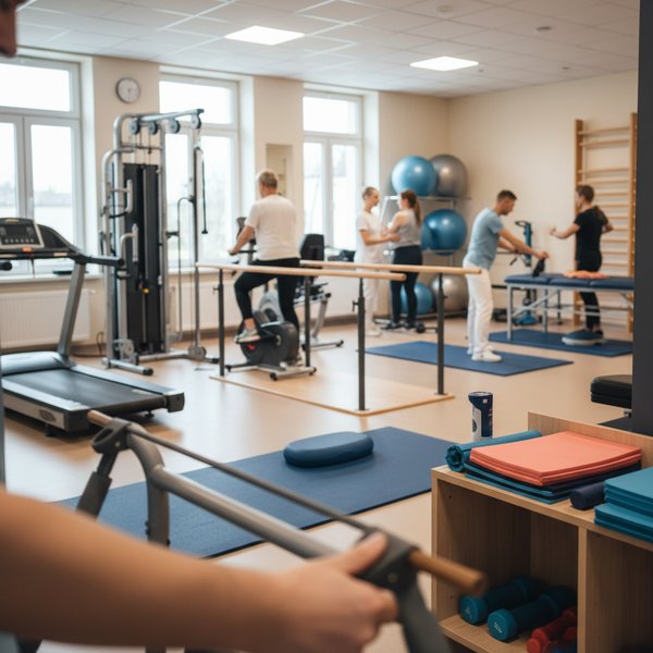 Wizualizacja branży firm prowadzących pozostałą działalność w zakresie opieki zdrowotnej - baza B2B