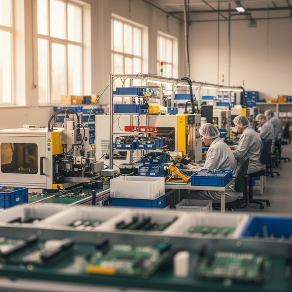 Polska linia produkcji półprzewodników z polskim premium technikami - kontakty do producentów komponentów elektronicznych PKD 2611Z
