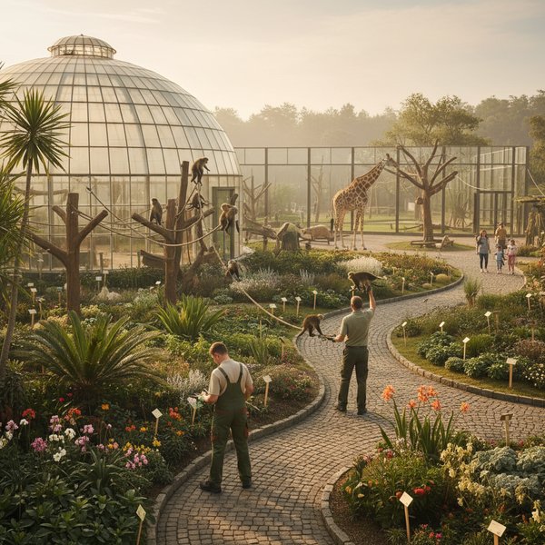 Polski Białowieski Park Narodowy UNESCO z żubrami - kontakty do firm ogrodów botanicznych i zoologicznych PKD 9104Z