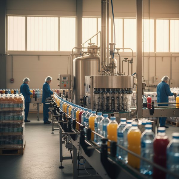 Linia rozlewu butelek wody mineralnej PET - kontakty do producentów napojów bezalkoholowych PKD 1107Z