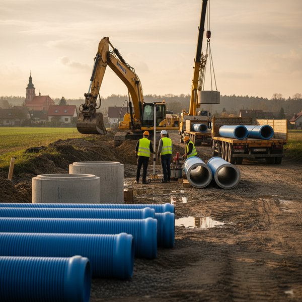 Polska zapora wodna z polskim premium betoniarniami - kontakty do wykonawców infrastruktury wodnej PKD 4291Z
