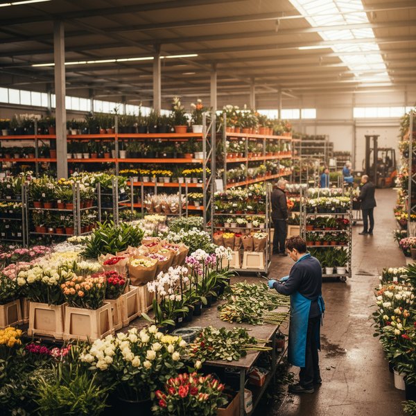 Hurtownia kwiatów ciętych z różami - kontakty do polskich hurtowni kwiatów i roślin PKD 4622Z
