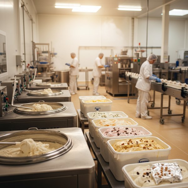 Lodziarnia rzemieślnicza z gałkami gelato - kontakty do polskich producentów lodów PKD 1052Z