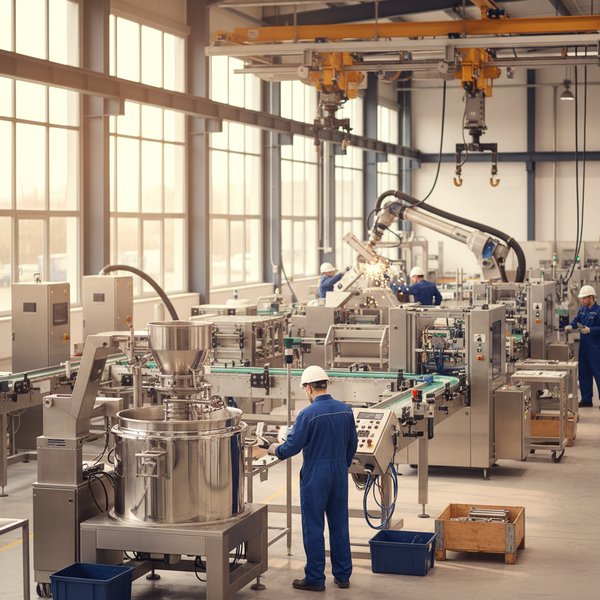 Linia pakująca produkty spożywcze próżniowo - kontakty do producentów maszyn spożywczych PKD 2893Z