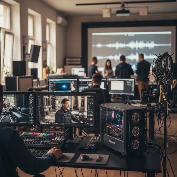 Studio postprodukcji filmowej z kolorystą - kontakty do firm postprodukcji PKD 5912Z