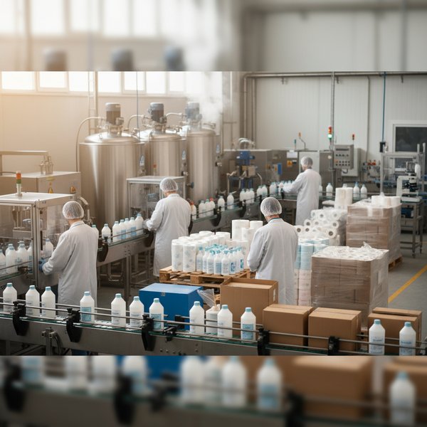 Rolki ręczników papierowych na linii produkcyjnej - kontakty do polskich producentów artykułów higienicznych PKD 1722Z