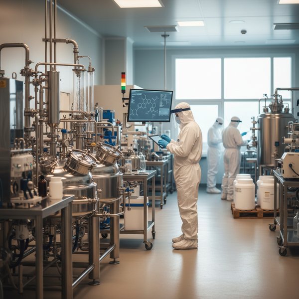 Reaktor chemiczny produkcji API farmaceutycznego - kontakty do producentów substancji farmaceutycznych PKD 2110Z