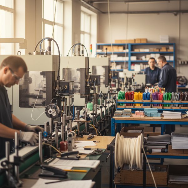 Wizualizacja branży producentów artykułów piśmiennych i biurowych - baza B2B