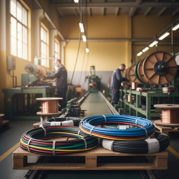 Wizualizacja branży producentów specjalistycznych przewodów elektrycznych i elektronicznych - baza B2B