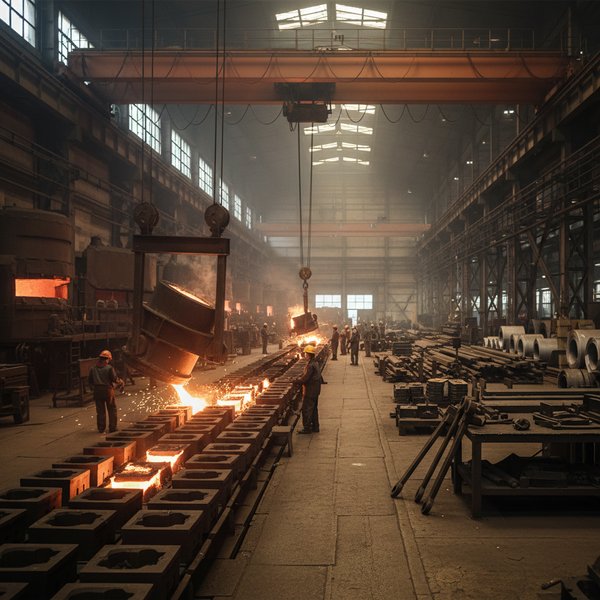 Walcownia gorąca prętów stalowych Huta Katowice - kontakty do producentów surówki żeliwa i stali PKD 2410Z