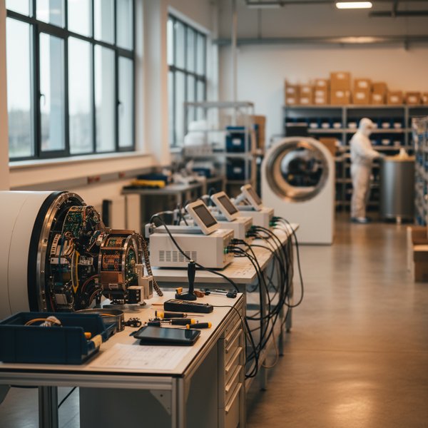 Akcelerator liniowy Varian w sali radioterapii - kontakty do producentów urządzeń radioterapii PKD 2660Z