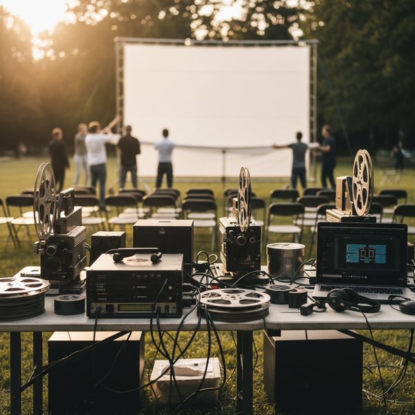 Wizualizacja branży organizatorów seansów filmowych - kontakty B2B w bazie Baza organizatorów seansów filmowych