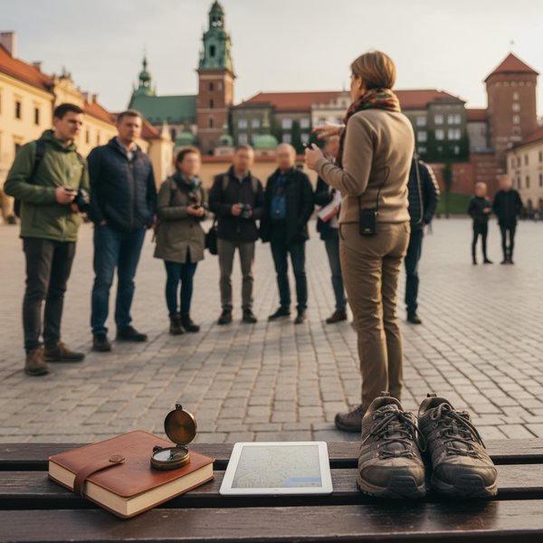 Pilot wycieczki z grupą turystów na producent słodyczyu - kontakty do polskich pilotów wycieczek i przewodników PKD 7990A